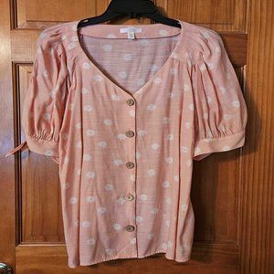 Lauren Conrad Plus Size Blouse